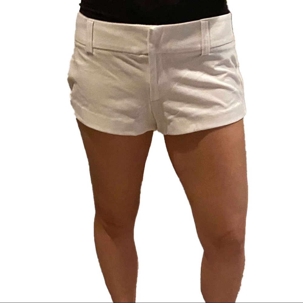 Forever21 white night life shorts